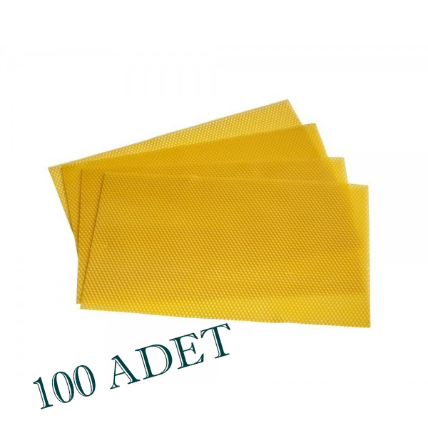 Gold Bee Petek Desenli Levha 100 Adet