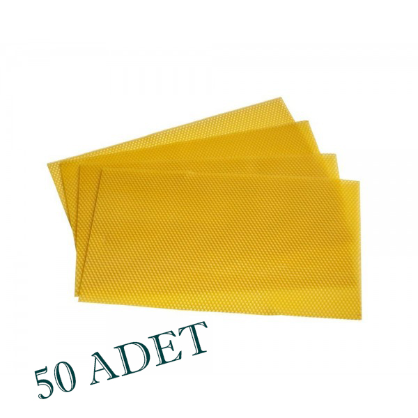 Gold Bee Petek Desenli Levha 50 Adet